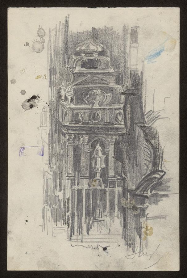 Cyborium w kościele Mariackim